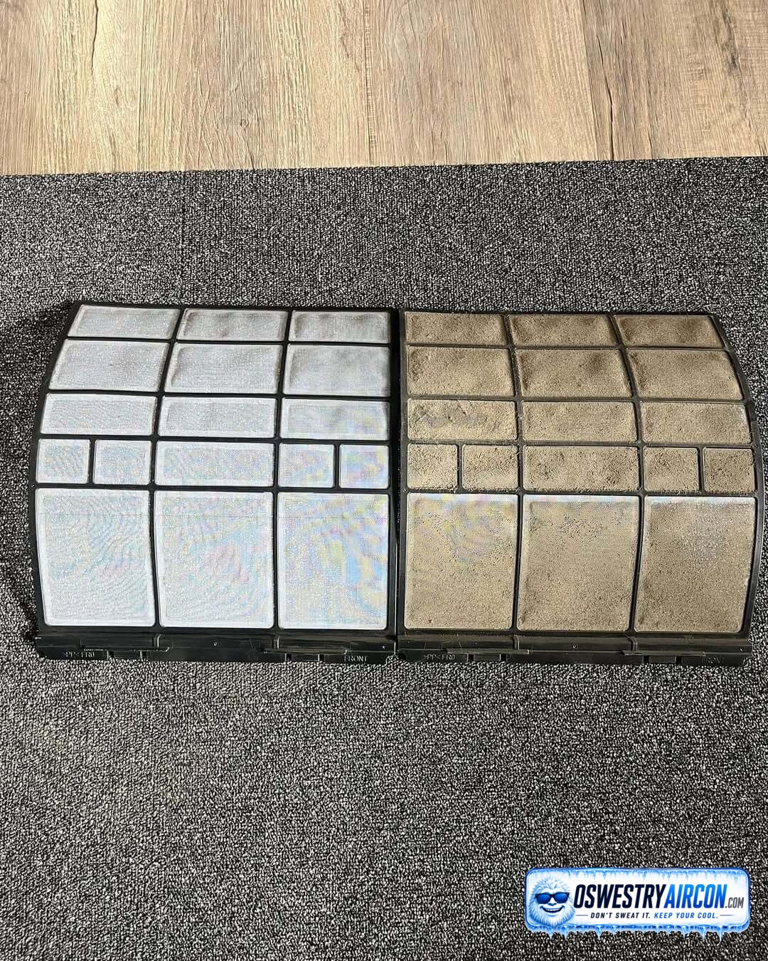 annual AC service filter &ndash; Oswestry