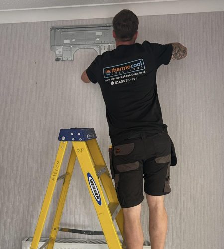 Oswestry Air Conditioning air conditioner installer installing air conditioning unit